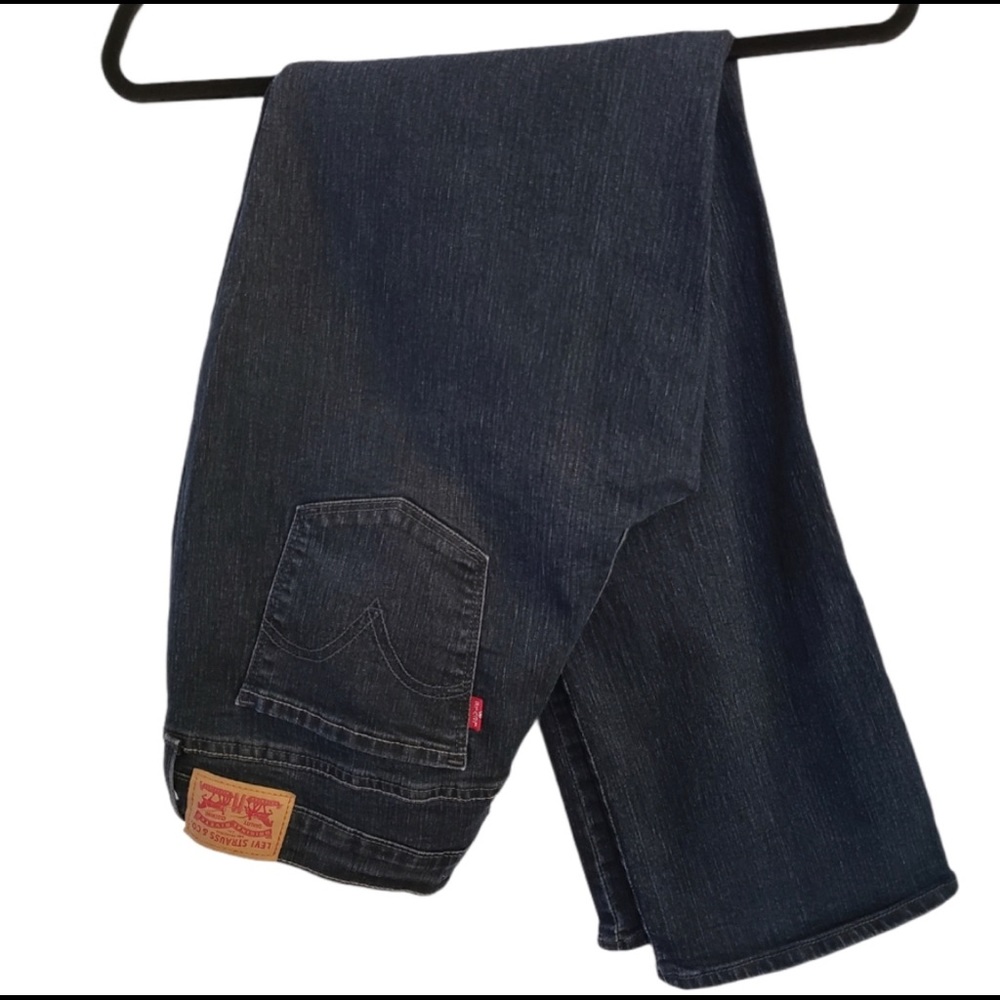 Levi's 505 Straight Leg Darker Wash Jeans